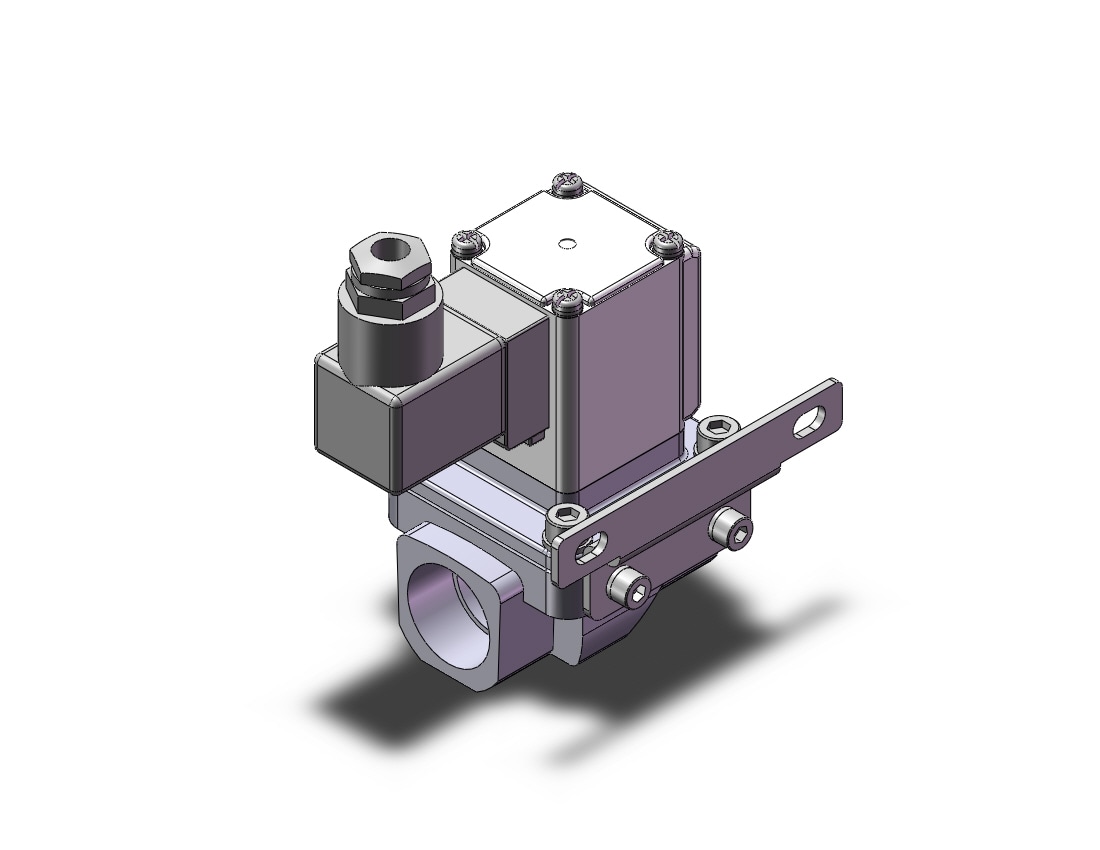 SMC VXZ252JZ2ABXB valve, water, VXD/VXZ 2-WAY MEDIA VALVE