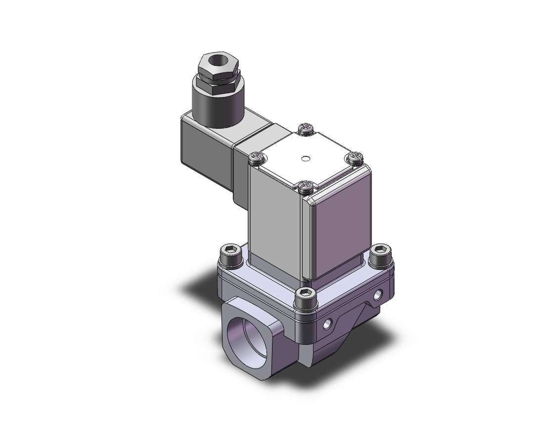 SMC VXZ252JZ2AZXCA pilot op 2 port solenoid valve, (n.c.), 2 PORT VALVE