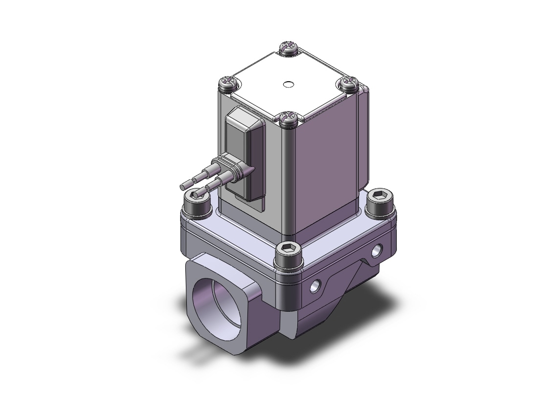 SMC VXZ253JF pilot op 2 port solenoid valve, (n.c.), 2 PORT VALVE