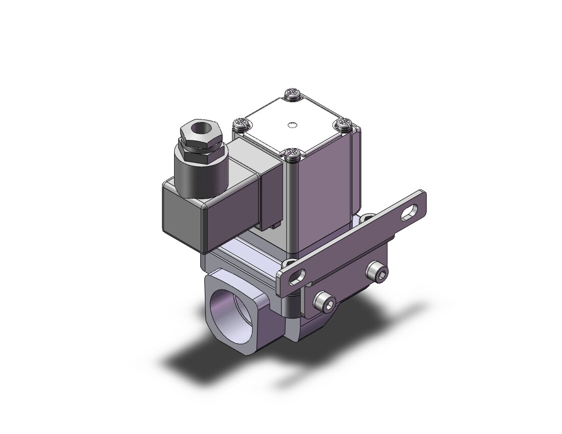 SMC VXZ253JGBXB pilot op 2 port solenoid valve, (n.c.), 2 PORT VALVE