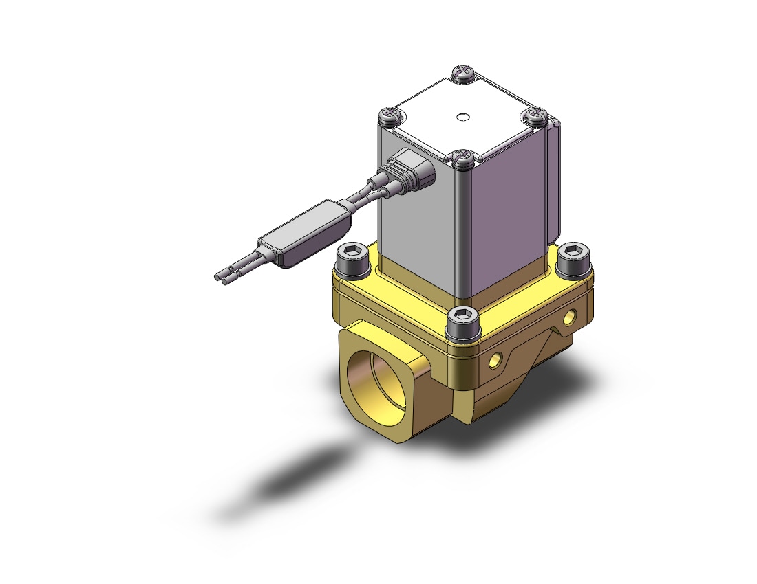 SMC VXZ255HC valve, media, VXD/VXZ 2-WAY MEDIA VALVE