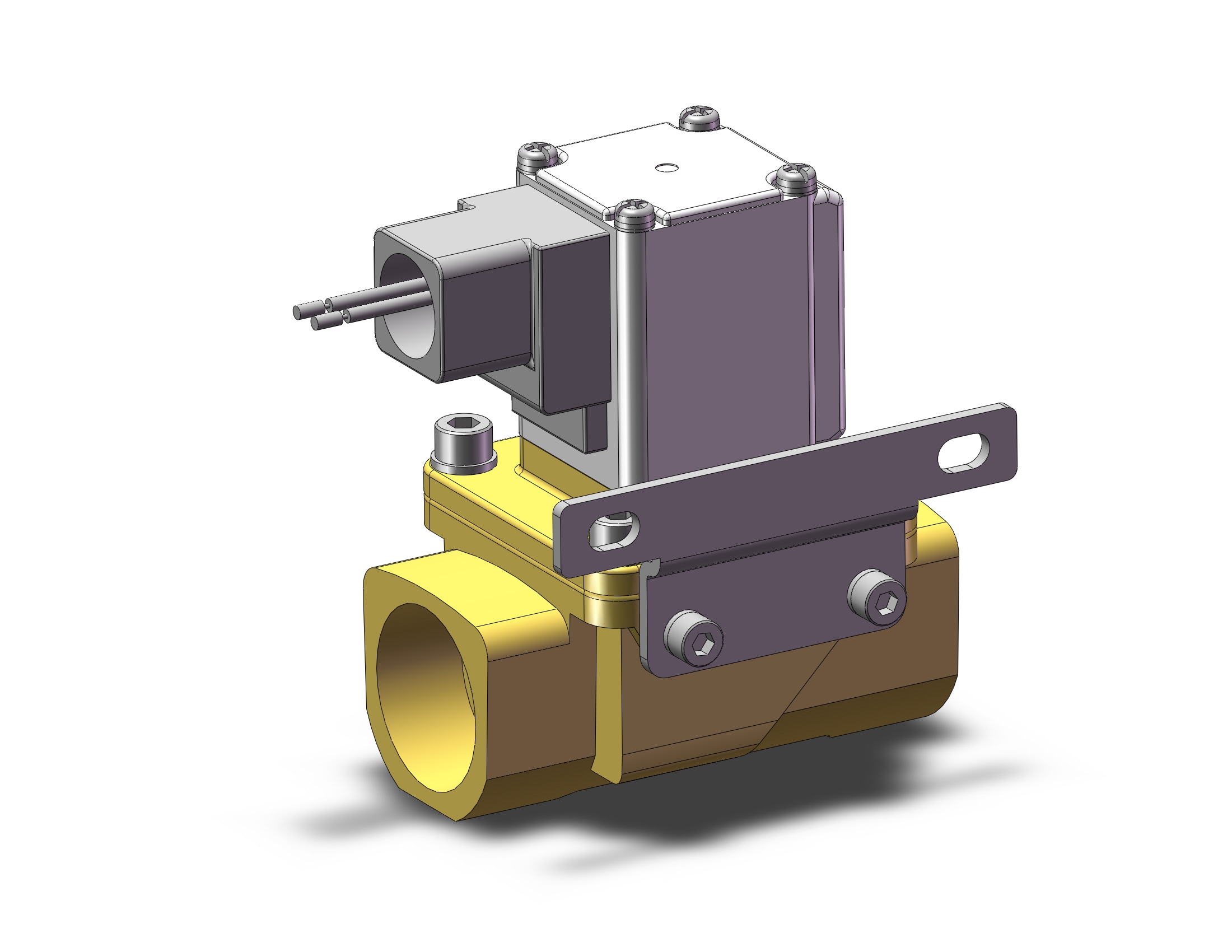 SMC VXZ260KSBXB Valve, Media, VXD/VXZ 2-WAY MEDIA VALVE