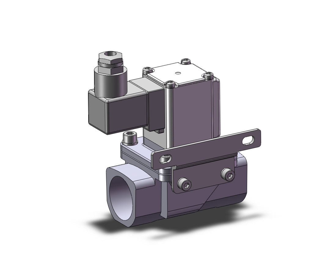 SMC VXZ260LZ2AZXB pilot op 2 port solenoid valve, (n.c.), 2 PORT VALVE