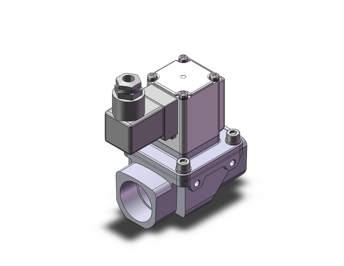 SMC VXZ262LGB valve, media, VXD/VXZ 2-WAY MEDIA VALVE