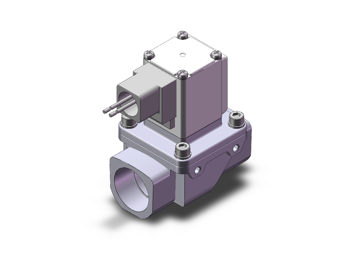 SMC VXZ262LUB valve, media, VXD/VXZ 2-WAY MEDIA VALVE