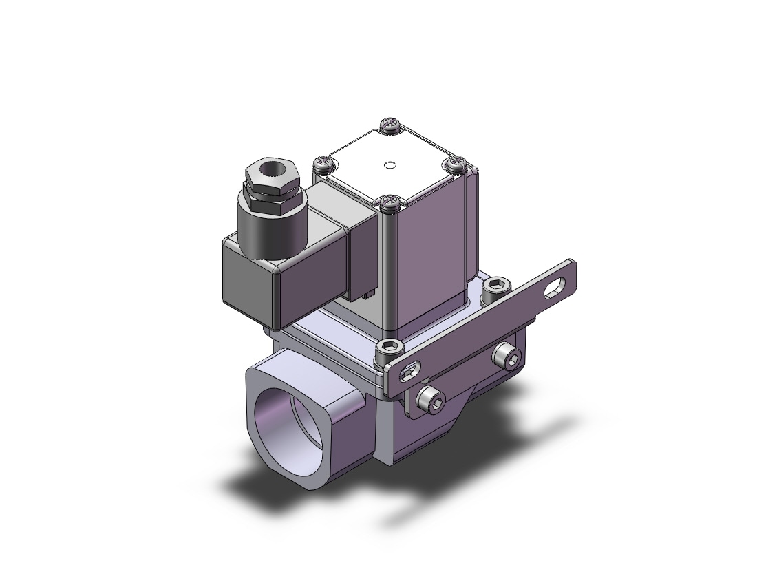 SMC VXZ262LZ2ABXB valve, water, VXD/VXZ 2-WAY MEDIA VALVE