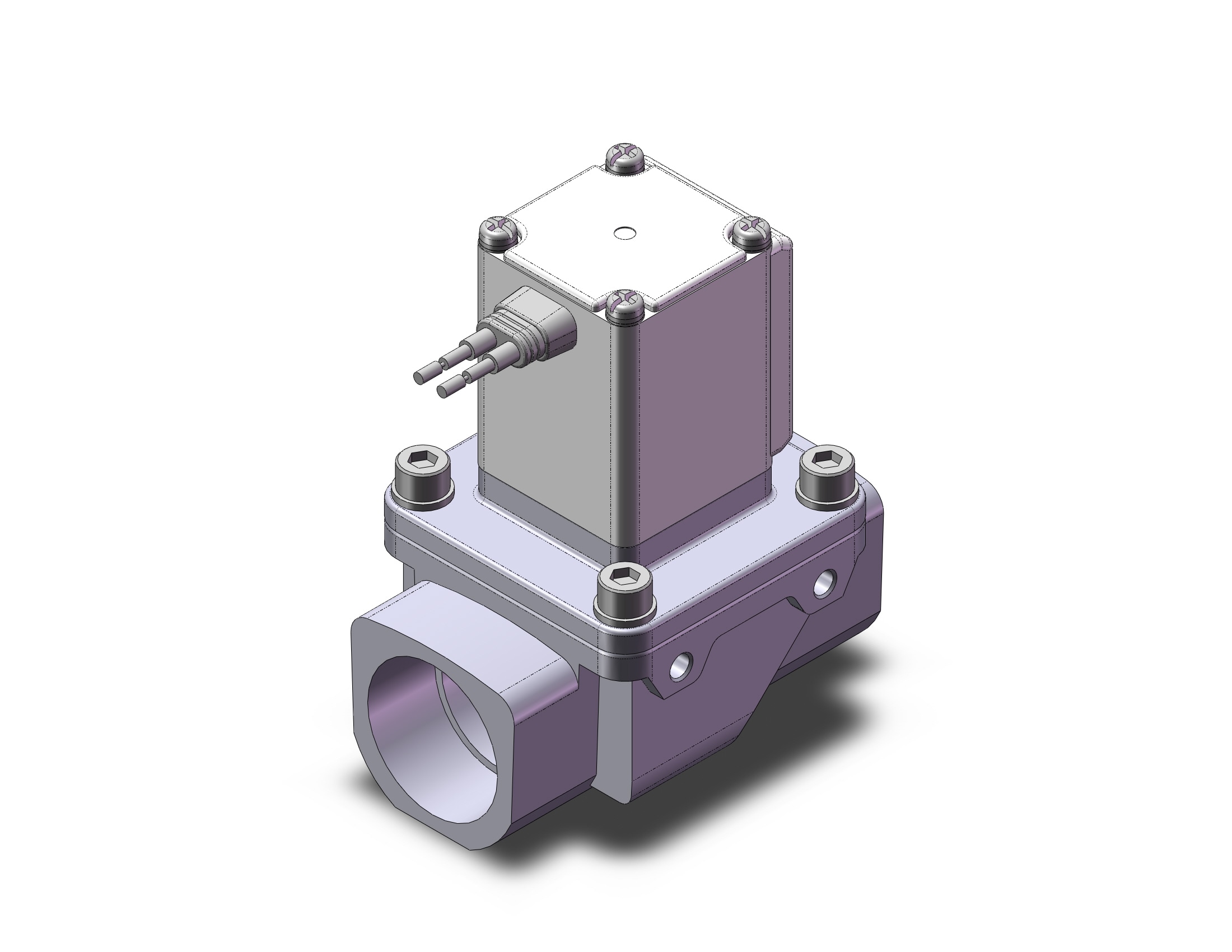 SMC VXZ265LAB valve, media, VXD/VXZ 2-WAY MEDIA VALVE