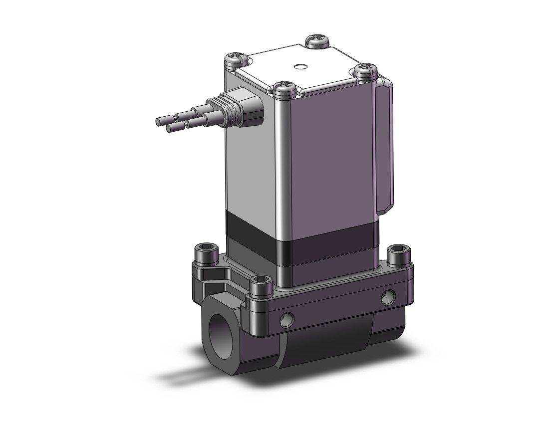 SMC VXZ2A0AAB pilot op 2 port solenoid valve, (n.o.), 2 PORT VALVE