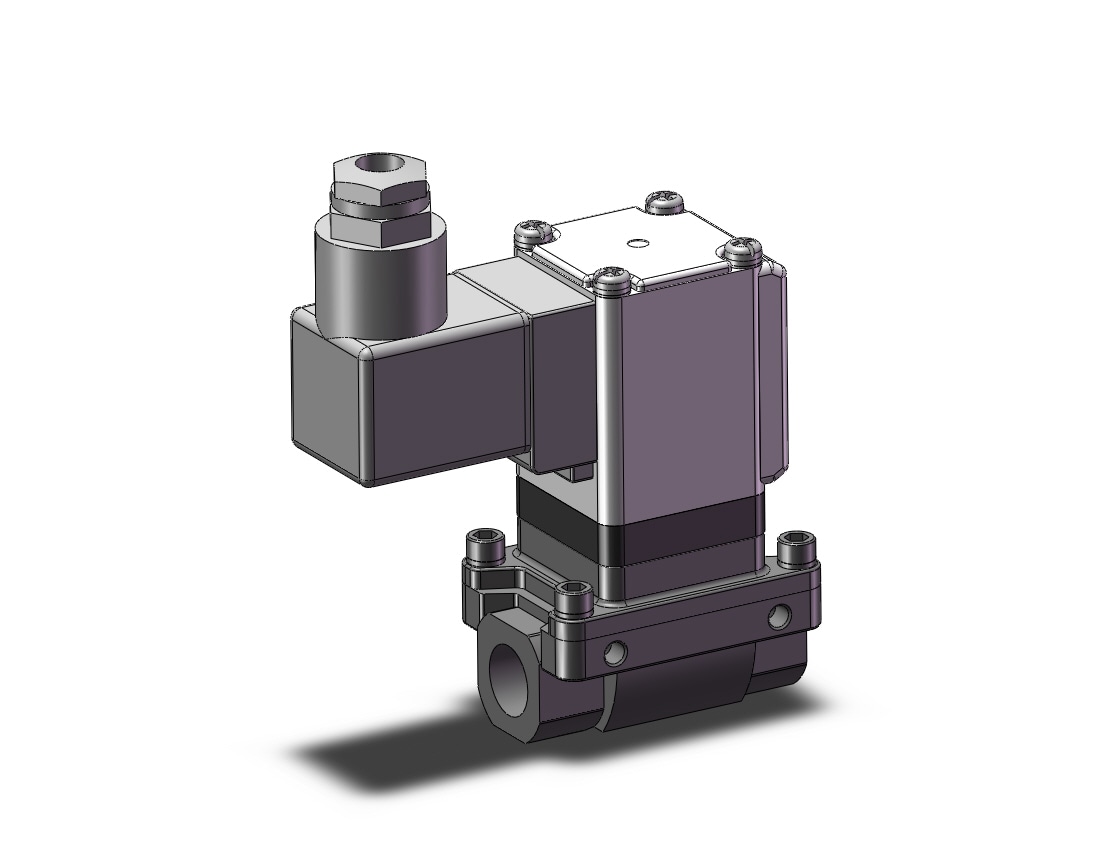 SMC VXZ2A0AZ1JB pilot op 2 port solenoid valve, (n.o.), 2 PORT VALVE