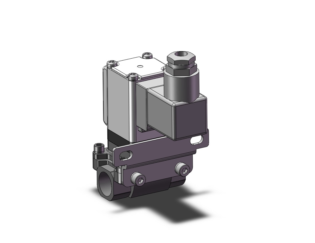 SMC VXZ2A0BZ2ABXBC pilot op 2 port solenoid valve, (n.o.), 2 PORT VALVE