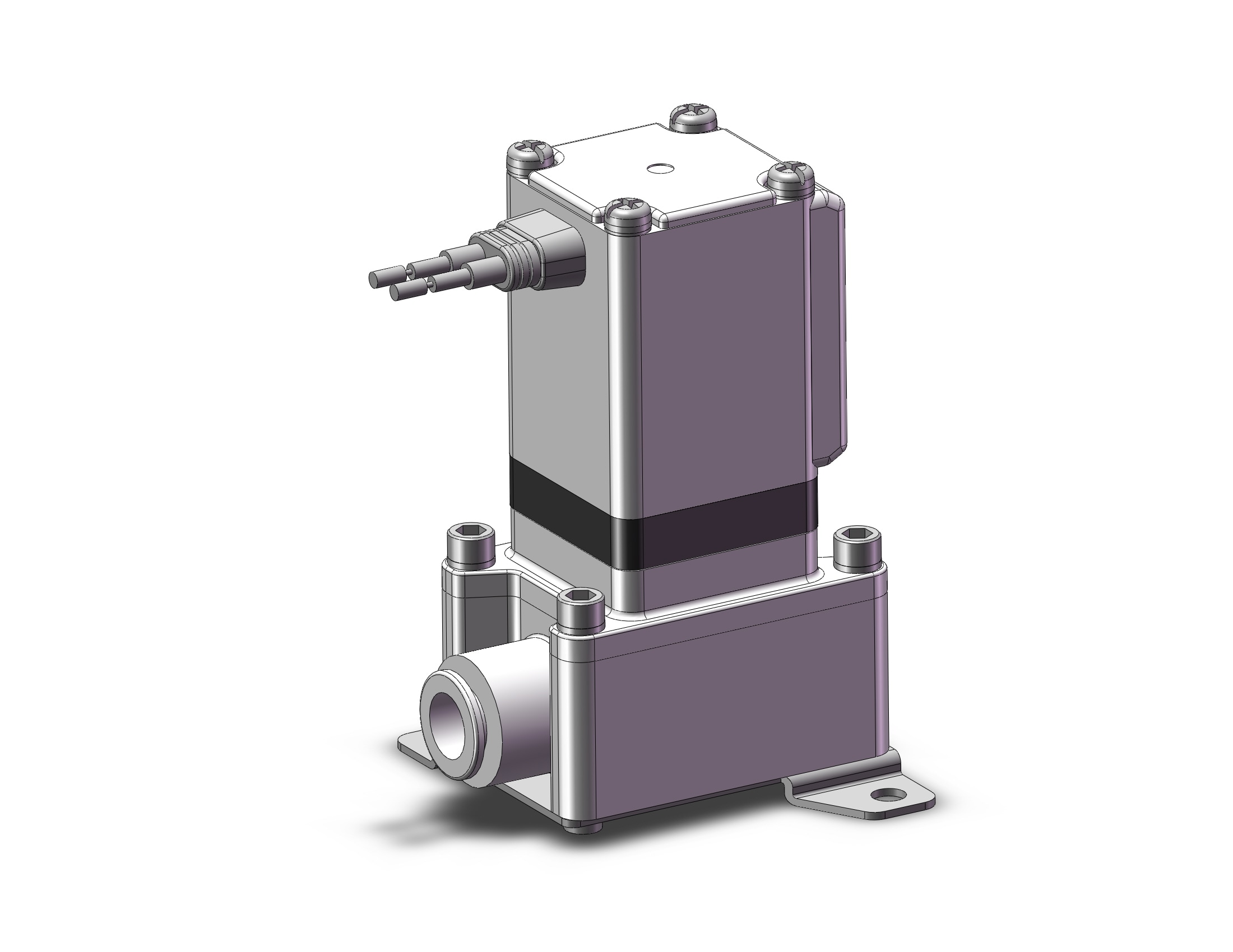 SMC VXZ2A0CAC pilot op 2 port solenoid valve, (n.o.), 2 PORT VALVE