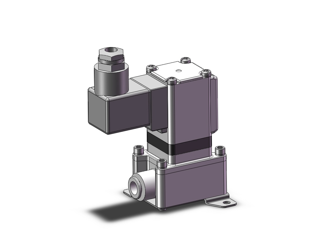 SMC VXZ2A0DG pilot op 2 port solenoid valve, (n.o.), 2 PORT VALVE