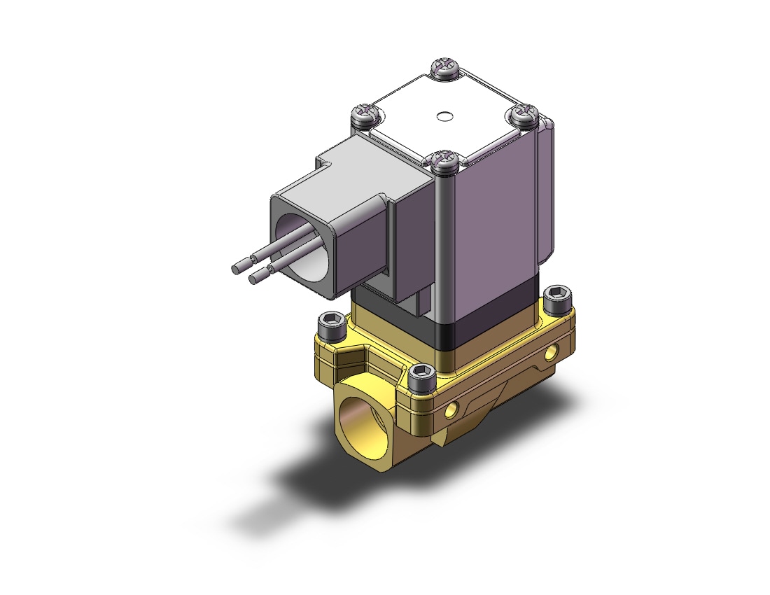 SMC VXZ2A2BUB valve, media,, VXD/VXZ 2-WAY MEDIA VALVE