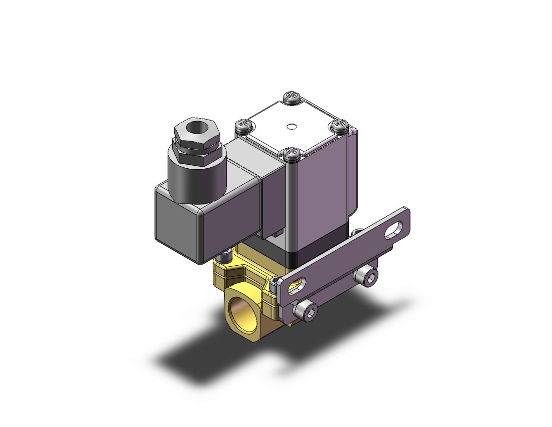 SMC VXZ2A2BZ2AAXB pilot op 2 port solenoid valve, (n.o.), 2 PORT VALVE