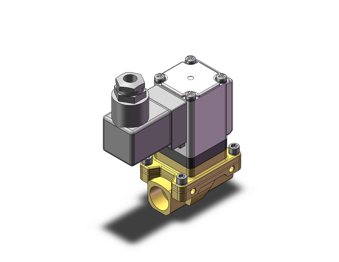 SMC VXZ2A2BZ2VB valve, VXD/VXZ 2-WAY MEDIA VALVE