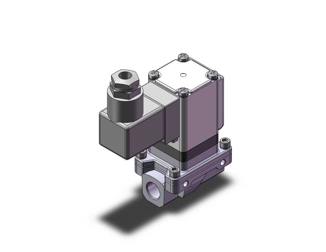 SMC VXZ2A2CZ2AA pilot op 2 port solenoid valve, (n.o.), 2 PORT VALVE