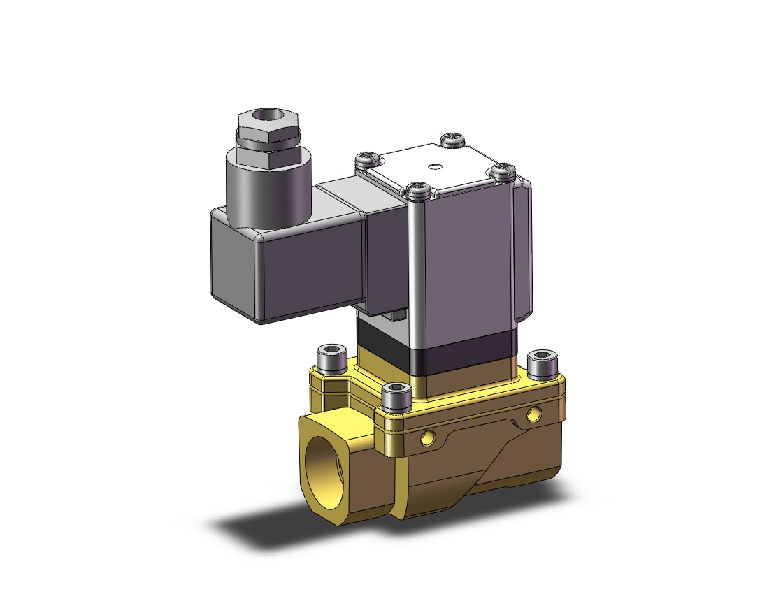 SMC VXZ2B0FJB valve, VXD/VXZ 2-WAY MEDIA VALVE