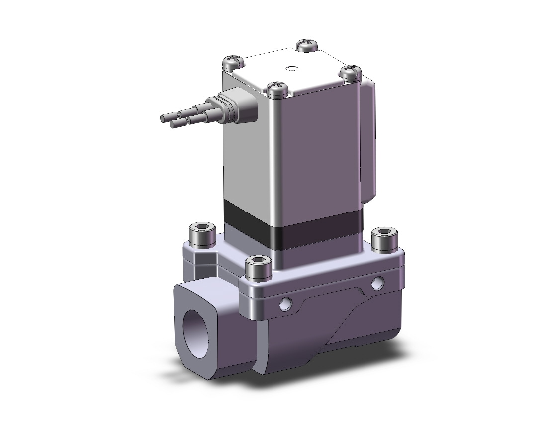 SMC VXZ2B0GA pilot op 2 port solenoid valve, (n.o.), 2 PORT VALVE