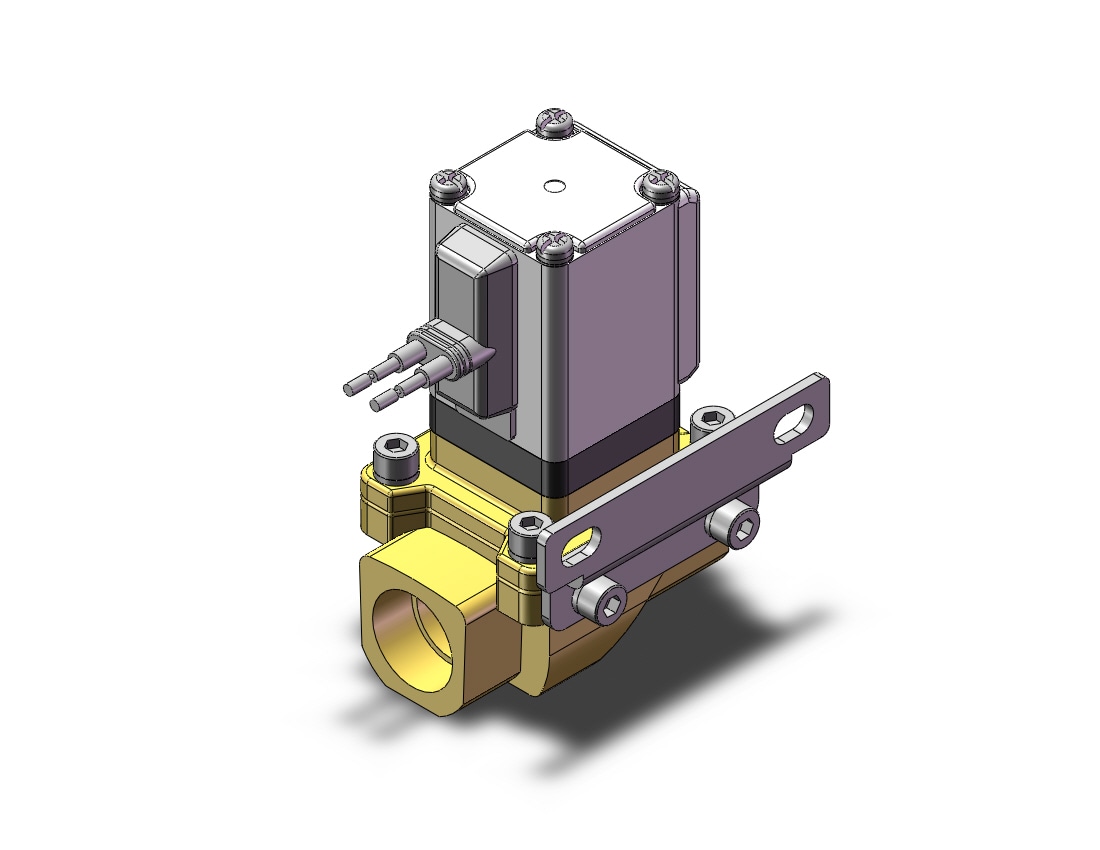 SMC VXZ2B2FFBXB valve, water,15a n.o. brass, VXD/VXZ 2-WAY MEDIA VALVE