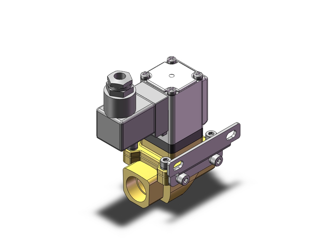 SMC VXZ2B2FJBXB pilot op 2 port solenoid valve, (n.o.), 2 PORT VALVE