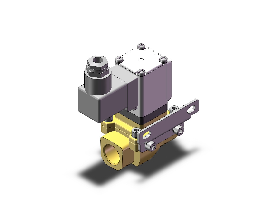 SMC VXZ2B2FZ2AAXB pilot op 2 port solenoid valve, (n.o.), 2 PORT VALVE