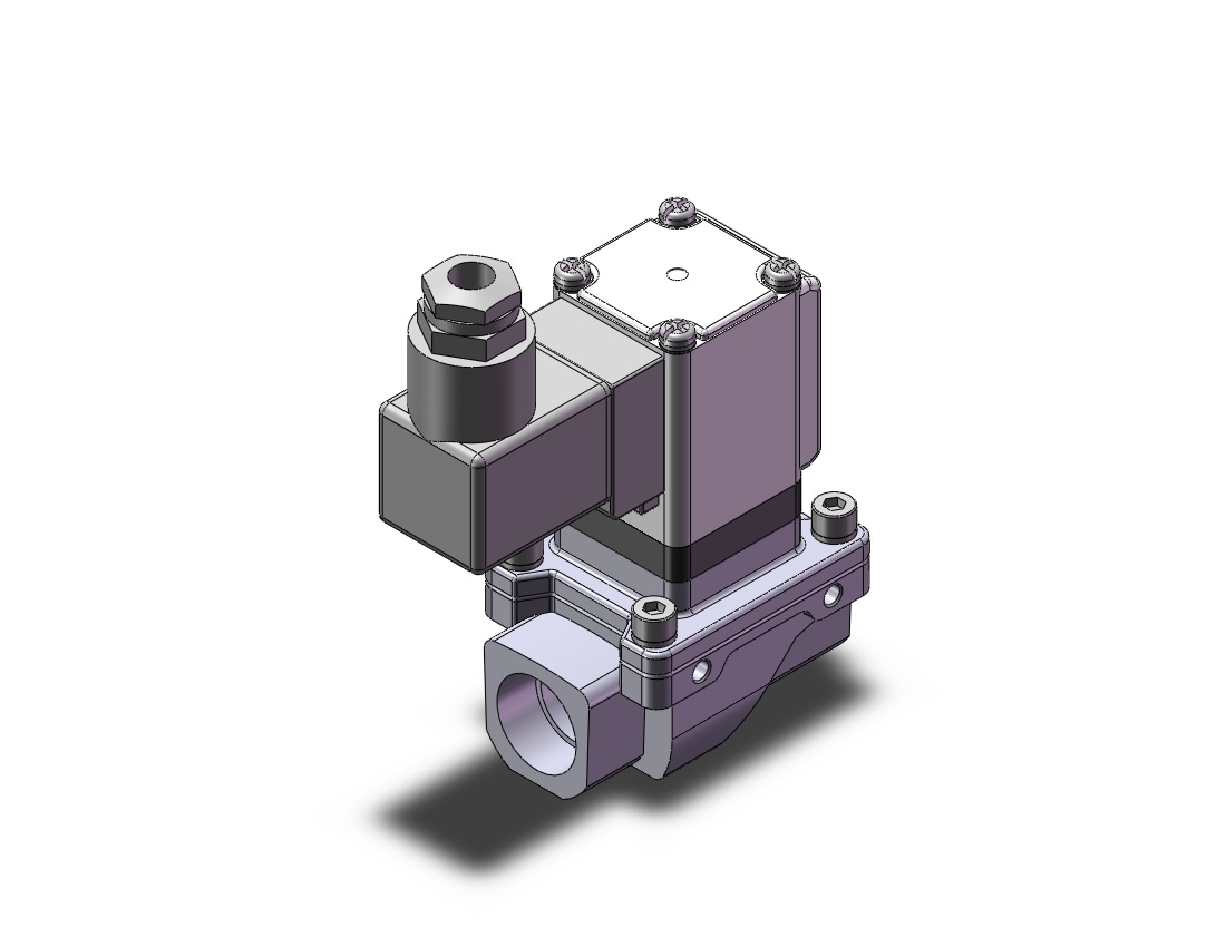 SMC VXZ2B5GZ2AE valve,high temp, VXD/VXZ 2-WAY MEDIA VALVE