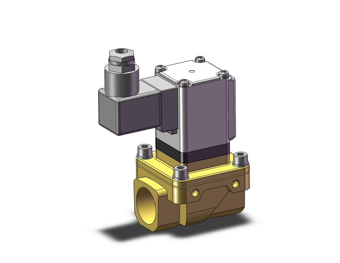 SMC VXZ2C0HZ2AB solenoid valve for water, VXD/VXZ 2-WAY MEDIA VALVE