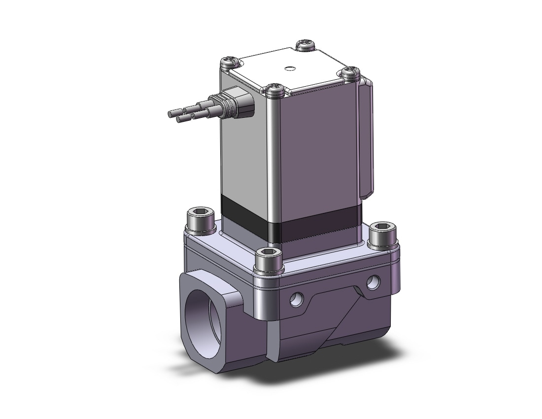 SMC VXZ2C0JA pilot op 2 port solenoid valve, (n.o.), 2 PORT VALVE