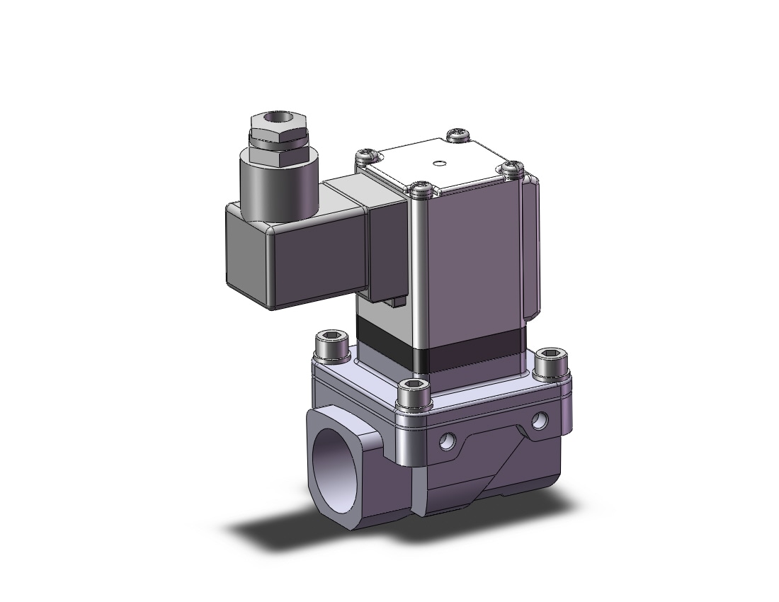 SMC VXZ2C0JJB pilot op 2 port solenoid valve, (n.o.), 2 PORT VALVE