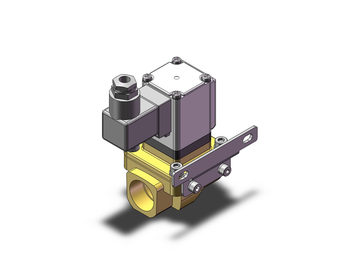 SMC VXZ2C2HJBXB pilot op 2 port solenoid valve, (n.o.), 2 PORT VALVE