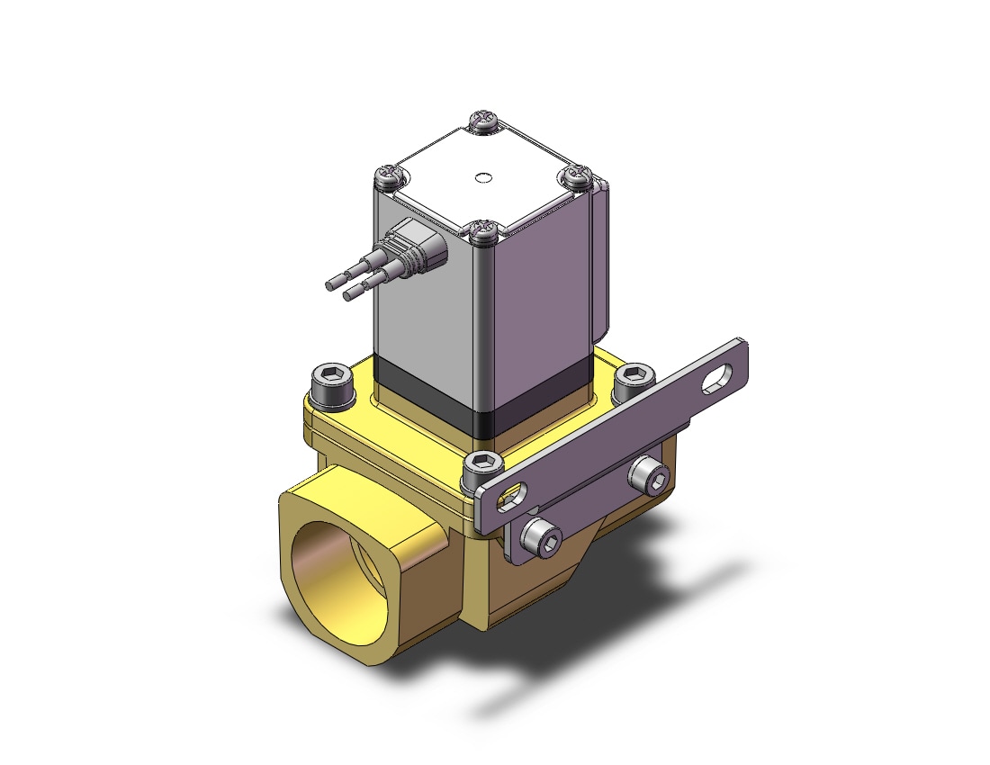 SMC VXZ2D2KAXB pilot op 2 port solenoid valve, (n.o.), 2 PORT VALVE