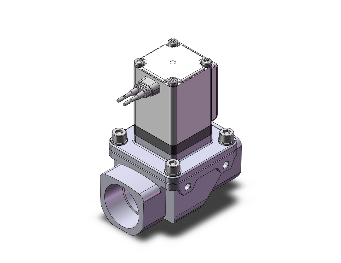 SMC VXZ2D5LAB valve, media, VXD/VXZ 2-WAY MEDIA VALVE