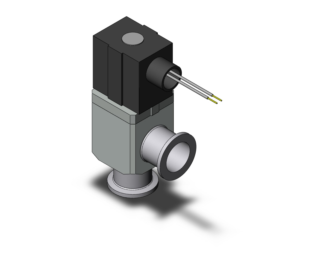 SMC XLS-25-5C high vacuum valve, electromag, XLS HIGH VACUUM VALVE***