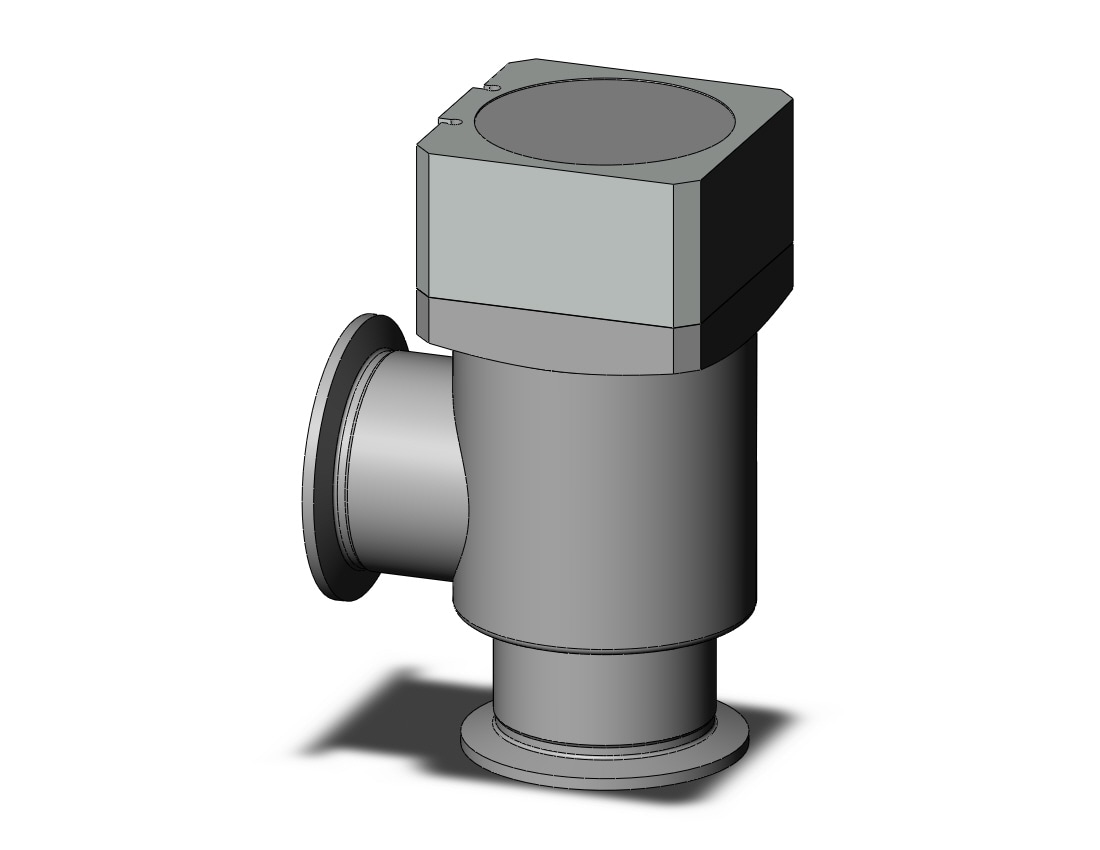 SMC XMA-50-M9BLC s.s. high vacuum angle/in-line valve, HIGH VACUUM VALVE