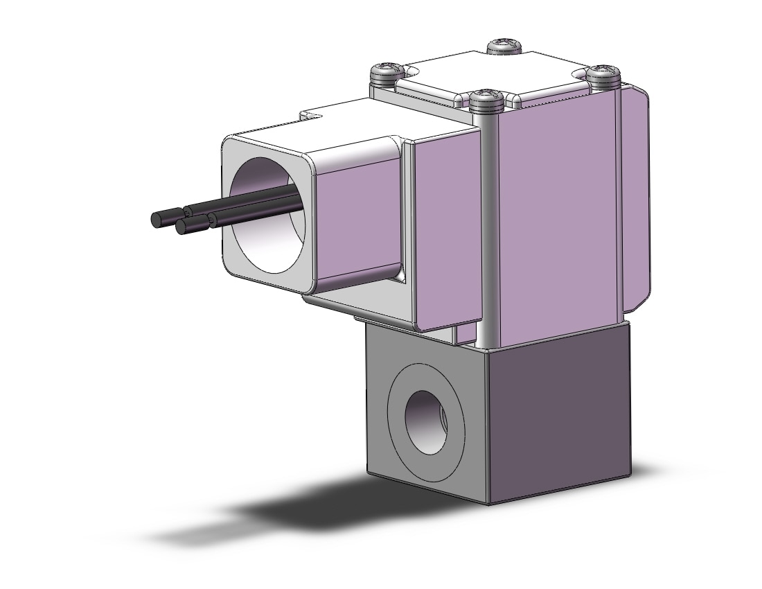 SMC XSA1-11N-5C2 n.c. high vacuum solenoid valve, HIGH VACUUM VALVE