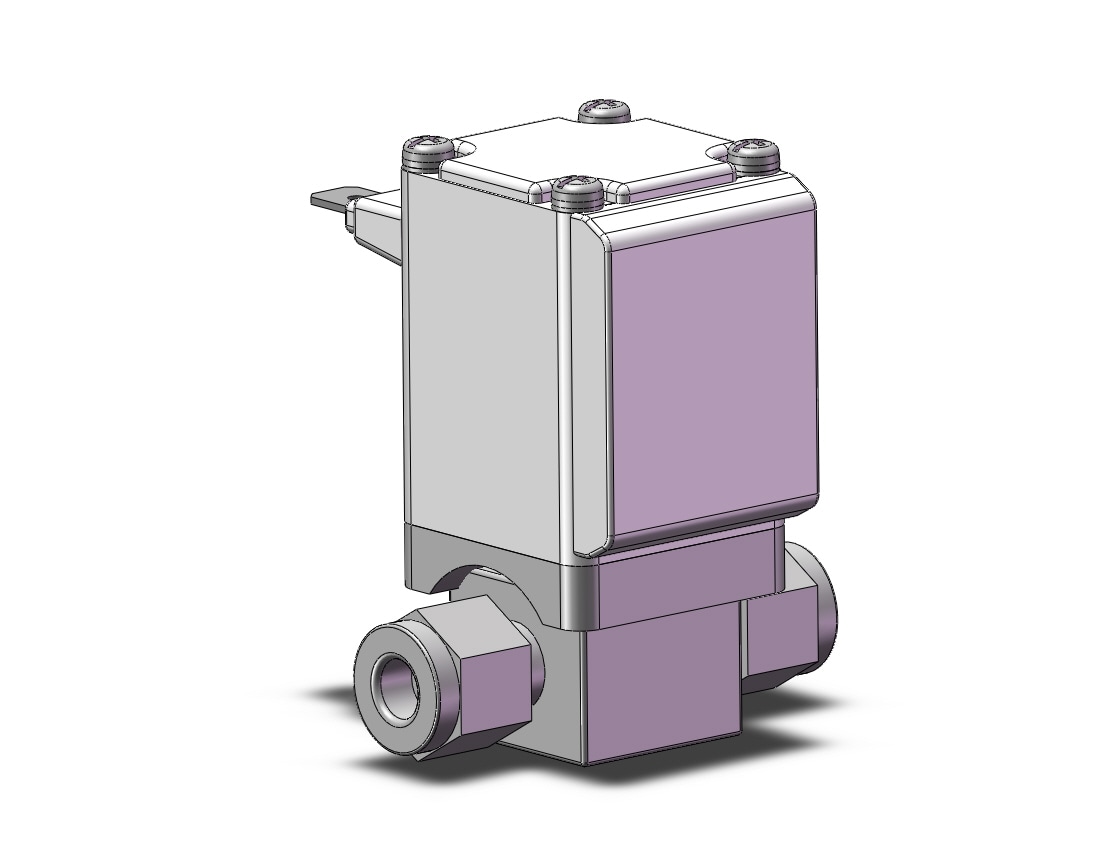 SMC XSA1-12S-5F2A n.c. high vacuum solenoid valve, HIGH VACUUM VALVE