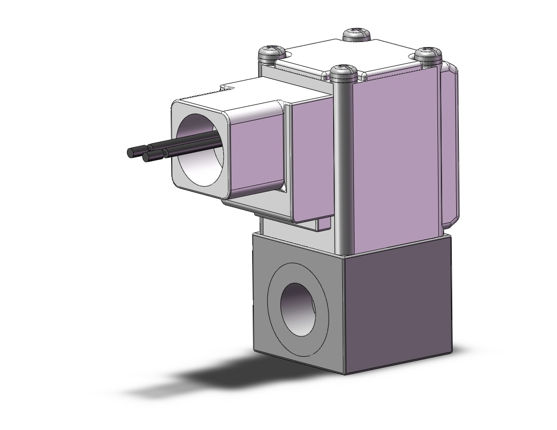 SMC XSA2-22N-5C2 n.c. high vacuum solenoid valve, HIGH VACUUM VALVE