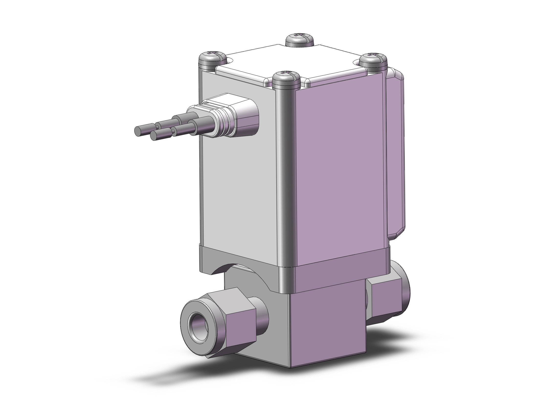 SMC XSA2-22S-5G2 n.c. high vacuum solenoid valve, HIGH VACUUM VALVE