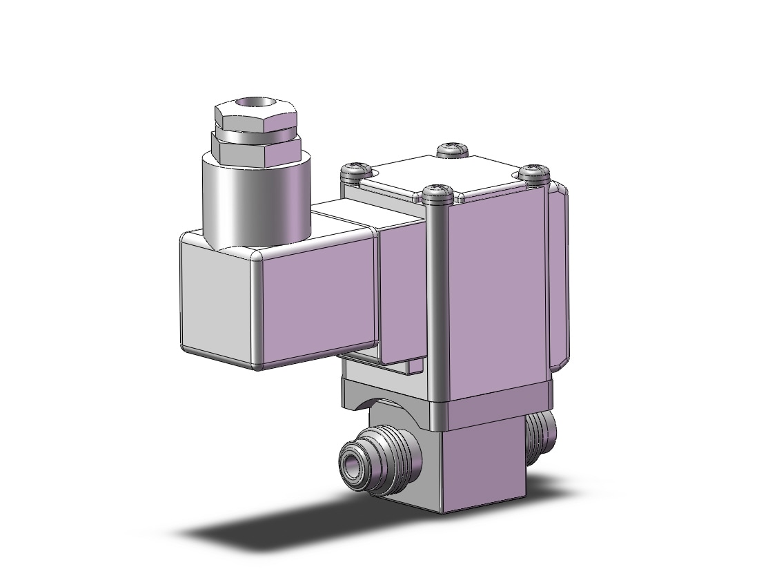 SMC XSA2-22V-5D2 n.c. high vacuum solenoid valve, HIGH VACUUM VALVE