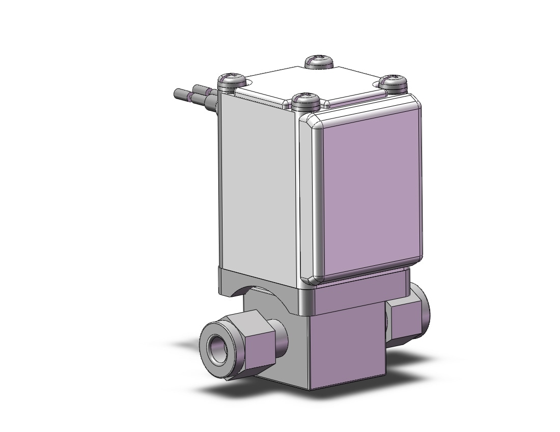 SMC XSA2-32S-5G2A n.c. high vacuum solenoid valve, HIGH VACUUM VALVE