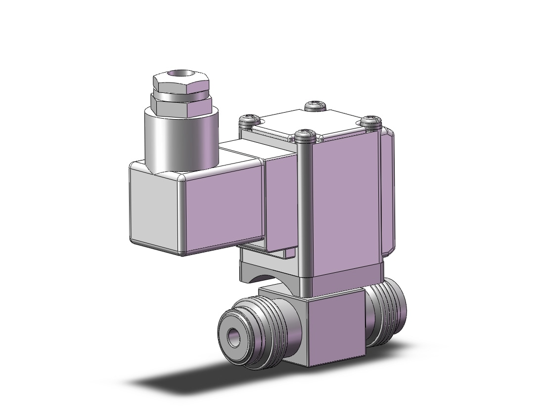 SMC XSA2-43V-5D2 n.c. high vacuum solenoid valve, HIGH VACUUM VALVE