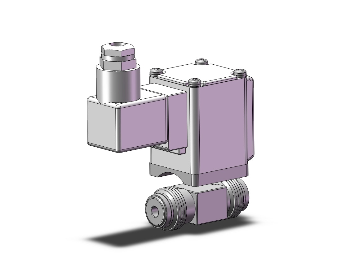 SMC XSA3-43V-5DL2 n.c. high vacuum solenoid valve, HIGH VACUUM VALVE