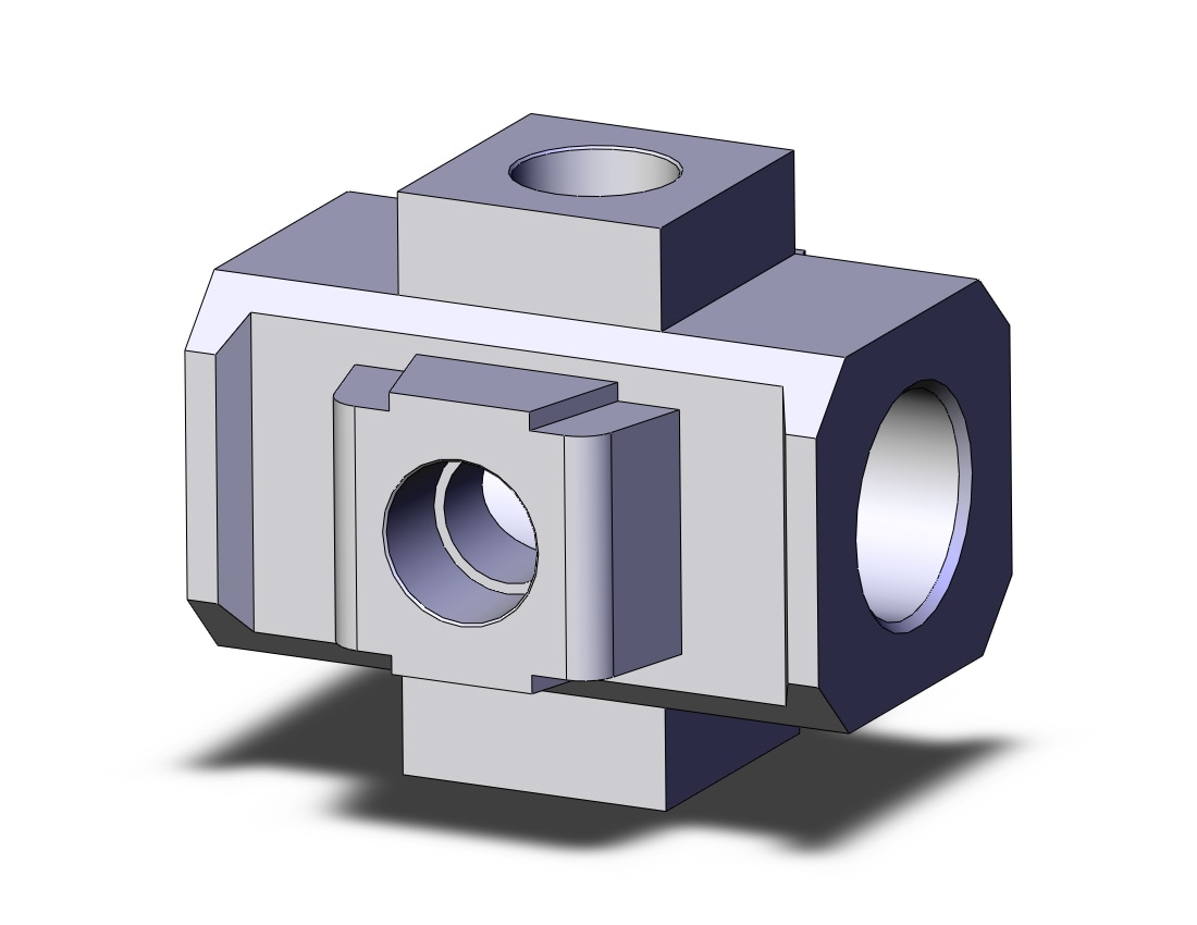 SMC Y54-N03-A cross spacer, AC FRL COMBO