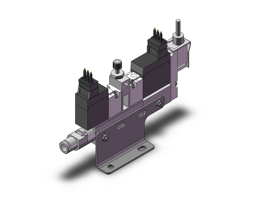 SMC ZB0411-Q16L-P1-C4B compact vacuum ejector unit, VACUUM EJECTOR