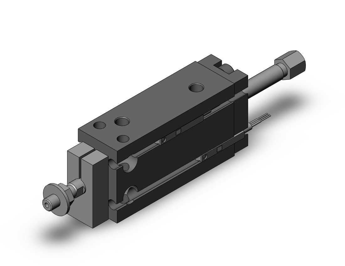 SMC ZCDUKQ16-20D-M9PWSAPC 16mm zcu dbl-act auto-sw, ZCU COMPACT CYLINDER