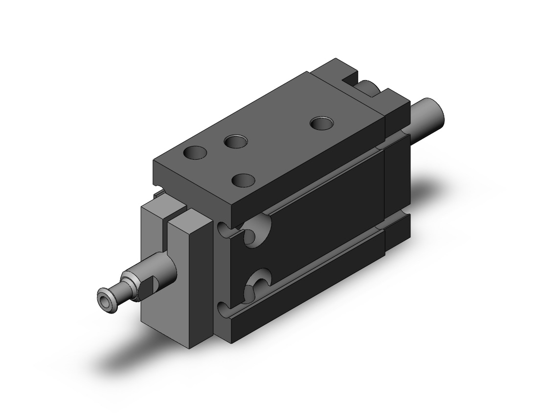 SMC ZCUKR20-15D cyl, free mount for vacuum, COMPACT CYLINDER W/VACUUM