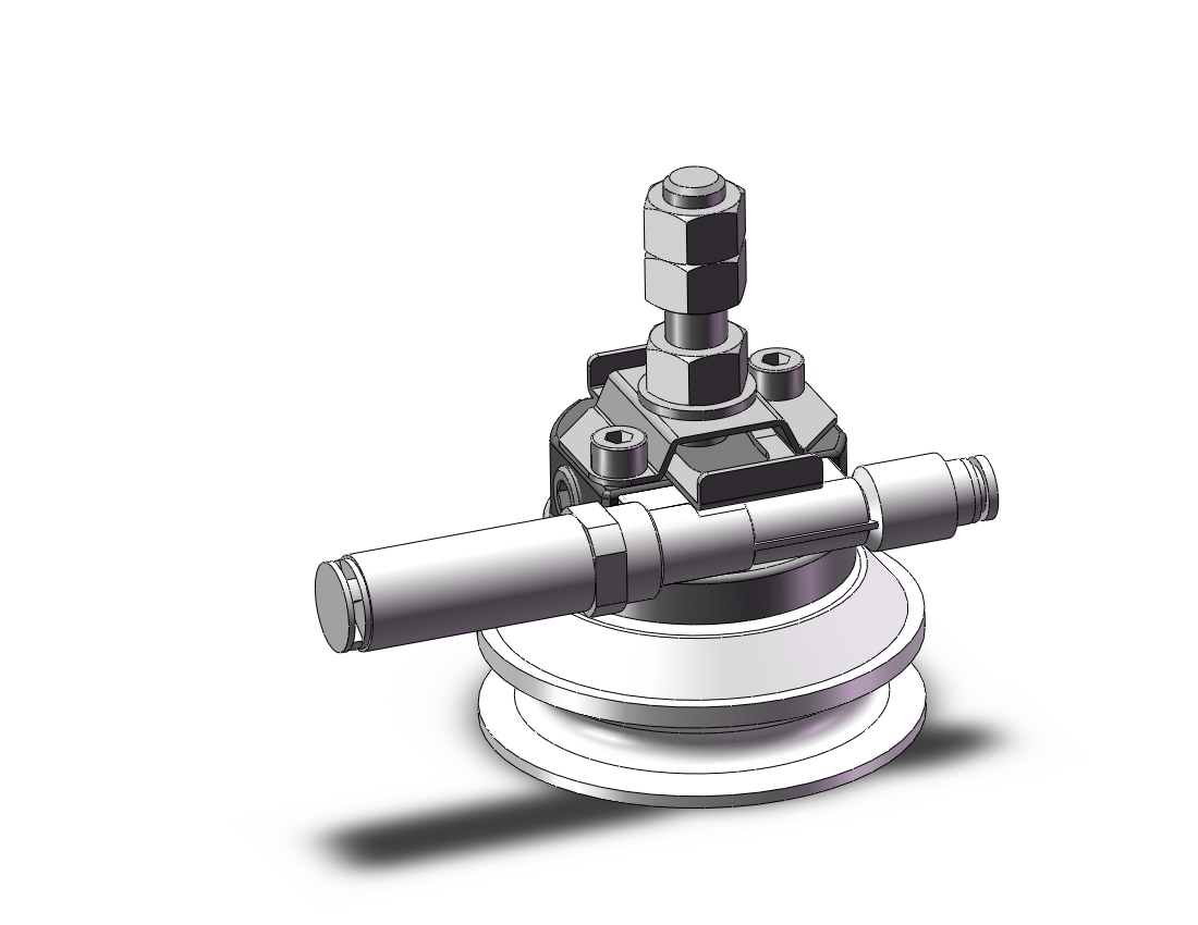 SMC ZHP63BMSF-10N7S vacuum pad and ejector, ZH VACUUM EJECTOR