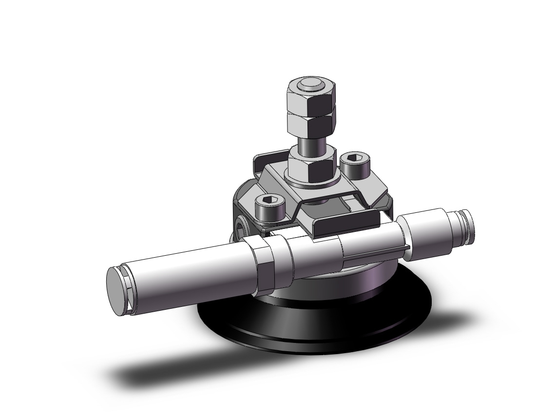 SMC ZHP63UMNE-10N7S vacuum pad and ejector, ZH VACUUM EJECTOR