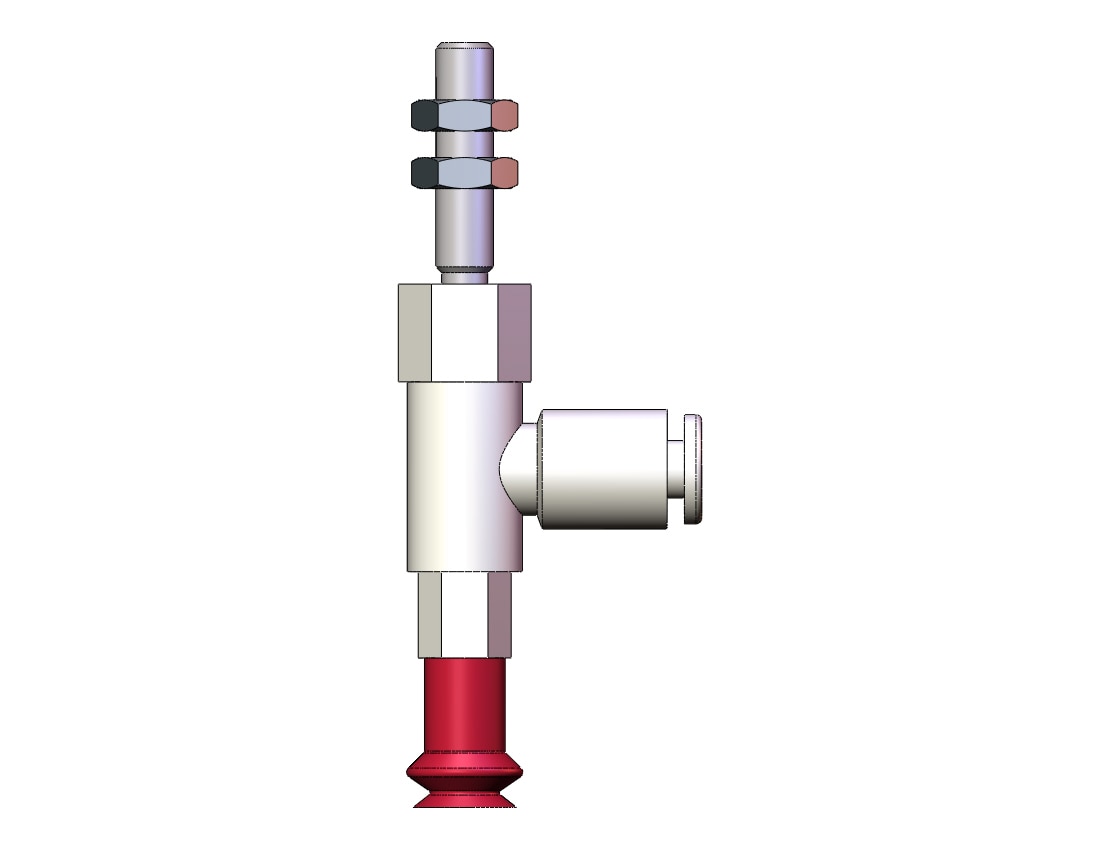 SMC ZPR08BU-04-A5 vac pad (bellows) w/o buffer, ZP VACUUM PAD