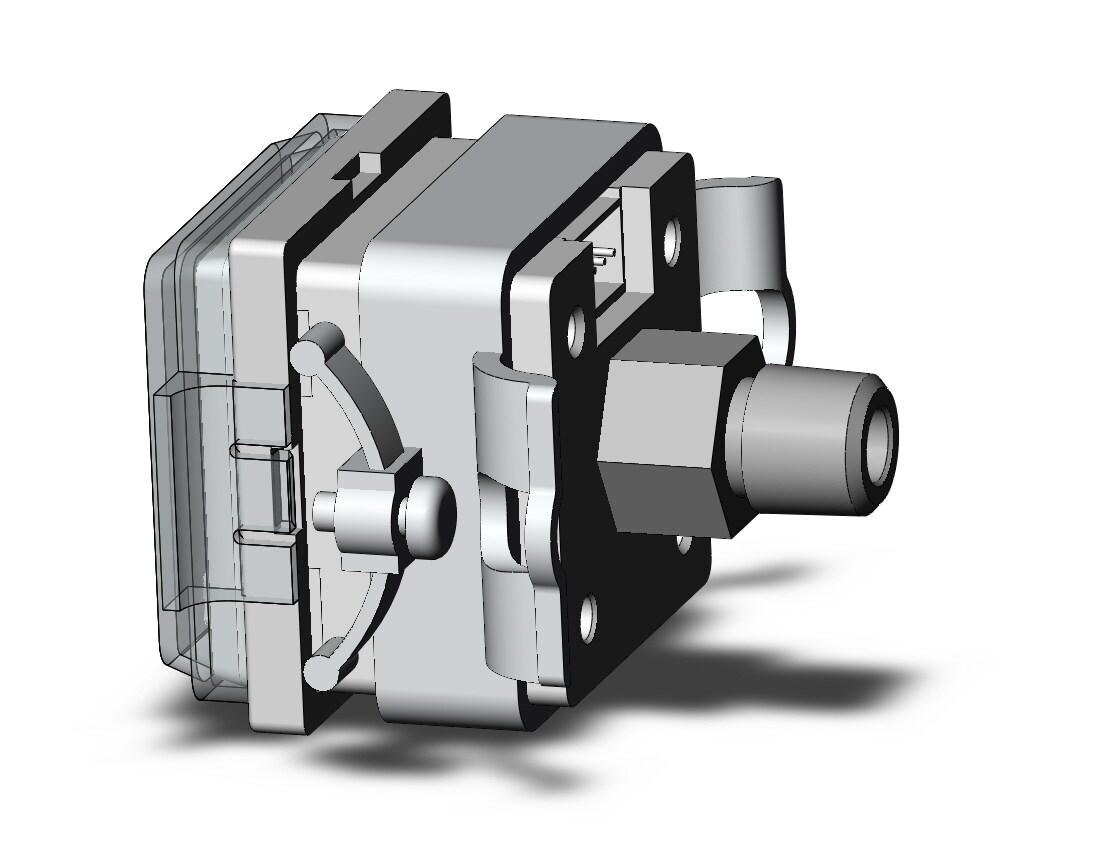 SMC ZSE30A-01-P-D switch assembly, ZSE30 VACUUM SWITCH-ZSE30